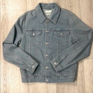 Topman Denim Jacket Stretch Skinny Size M